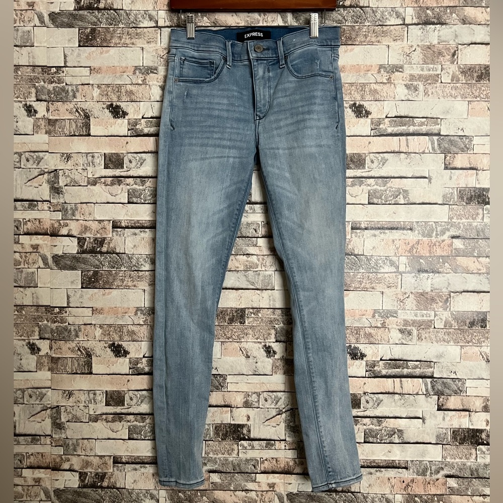 Express denim legging